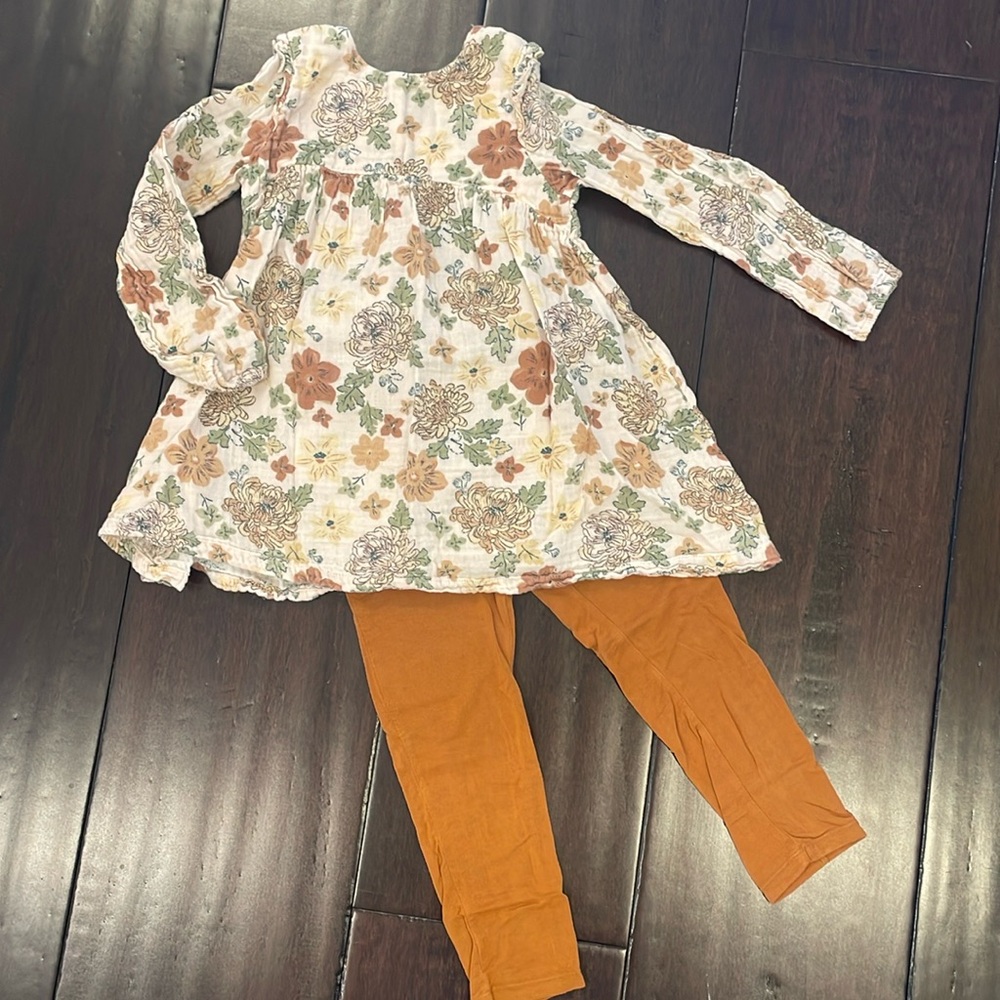 Angel dear muslin tunic legging set. 5